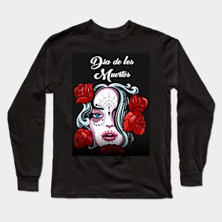 Day of the Dead Poster Design Long Sleeve T-Shirt